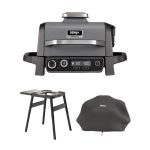 Woodfire Electric BBQ Grill & Smoker with Stand & Cover - product image 1