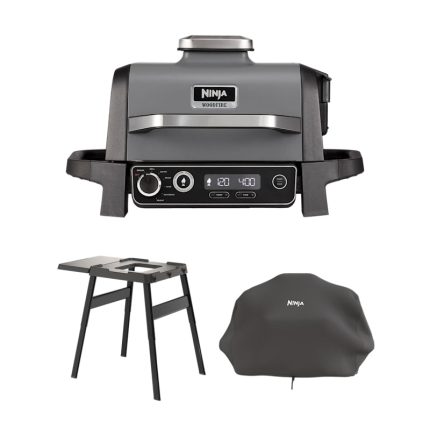 Woodfire Electric BBQ Grill & Smoker with Stand & Cover - product image 1