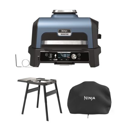 Woodfire Pro Connect XL Electric BBQ Grill & Smoker with Stand & Cover - product image 1