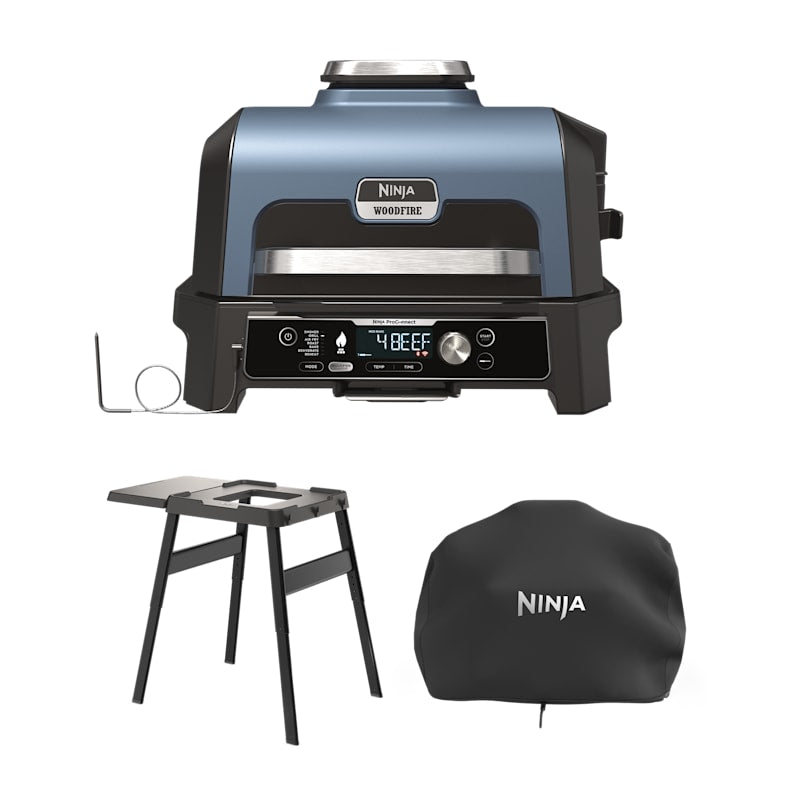 Woodfire Pro Connect XL Electric BBQ Grill & Smoker with Stand & Cover - product image 1 Woodfire Pro Connect XL Electric BBQ Grill & Smoker with Stand & Cover - product image 1